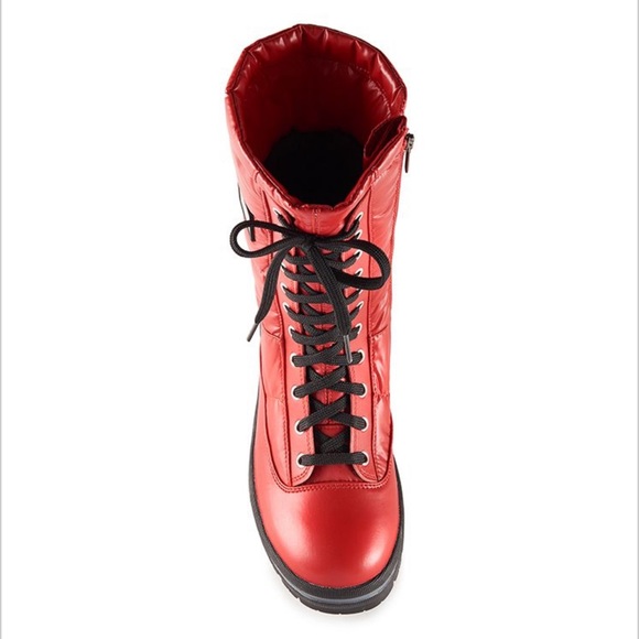 Olang Glamour Red Winter Boots - Picture 3 of 3